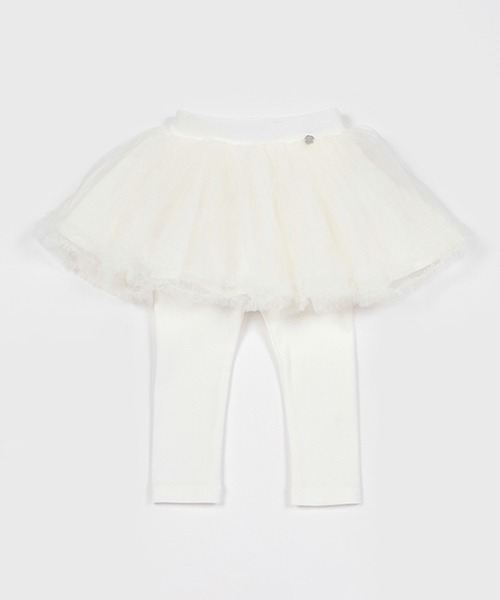 petit main（プティマイン）の「【リンク】レギンスつきチュールスカート(キッズ)（スカート・キッズ・ライトグリーン/アイボリー/ライトピンク・80ｃｍ/90cm/110cm/100cm/120cm/130cm）」の21枚目の写真