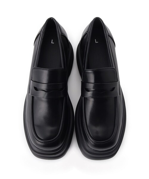 cs T&P(シーエスティーアンドピー)の「厚底2段ソールローファーパンプス(パンプス・レディース・ブラック系1/ホワイト/ブルー系2/ブラック・L/M/S/LL)」の16枚目の写真