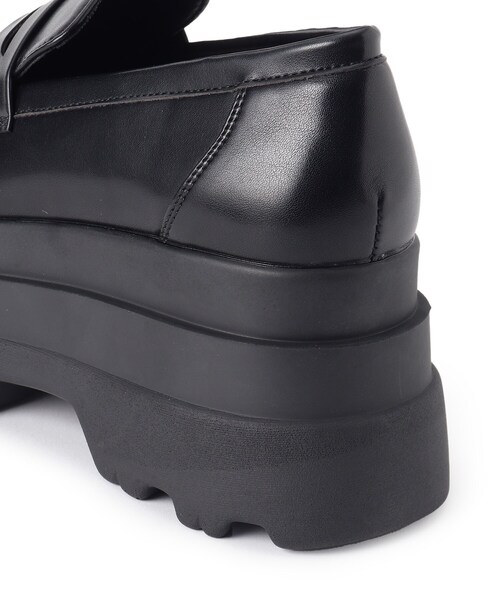 cs T&P(シーエスティーアンドピー)の「厚底2段ソールローファーパンプス(パンプス・レディース・ブラック系1/ホワイト/ブルー系2/ブラック・L/M/S/LL)」の20枚目の写真