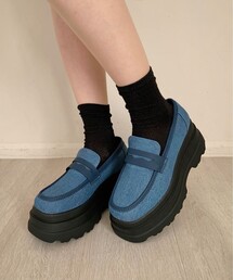 cs T&P | 厚底2段ソールローファーパンプス(パンプス)