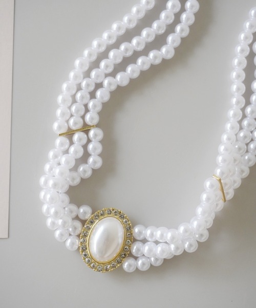 Port（ポート）の「フェイクパール クラシカル チョーカー / ネックレス_（チョーカー・レディース・ホワイト系その他2/ホワイト系その他4/ホワイト/ホワイト系その他/ホワイト系その他3・FREE）」の13枚目の写真