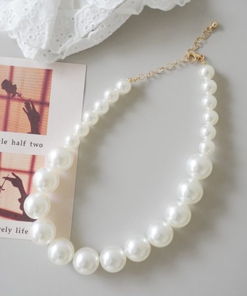 Port（ポート）の「フェイクパール クラシカル チョーカー / ネックレス_（チョーカー・レディース・ホワイト系その他2/ホワイト系その他4/ホワイト/ホワイト系その他/ホワイト系その他3・FREE）」の21枚目の写真