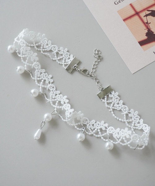 Port（ポート）の「フェイクパール クラシカル チョーカー / ネックレス_（チョーカー・レディース・ホワイト系その他2/ホワイト系その他4/ホワイト/ホワイト系その他/ホワイト系その他3・FREE）」の20枚目の写真