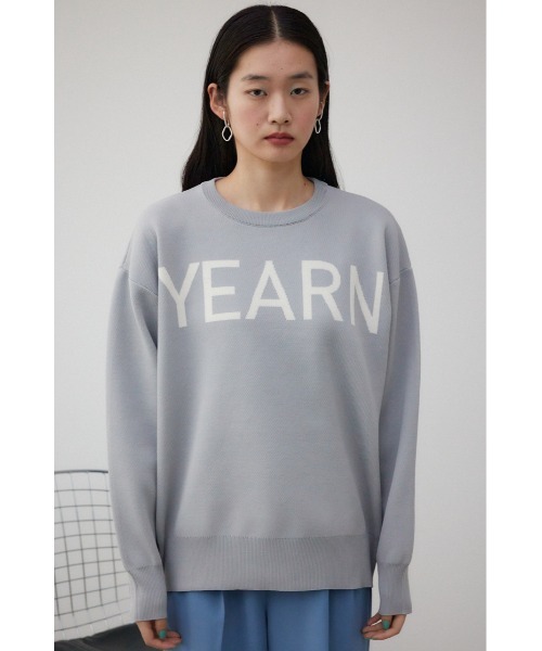 AZUL by moussy(アズールバイマウジー)の「アソートロゴスポンディッシュニット(ニット/セーター・レディース・ブルー/ブラック/ライトグレー・FREE)」の17枚目の写真
