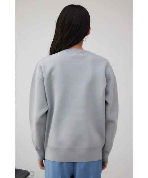AZUL by moussy(アズールバイマウジー)の「アソートロゴスポンディッシュニット(ニット/セーター・レディース・ブルー/ブラック/ライトグレー・FREE)」の19枚目の写真