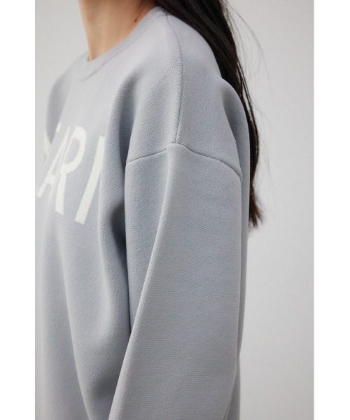 AZUL by moussy(アズールバイマウジー)の「アソートロゴスポンディッシュニット(ニット/セーター・レディース・ブルー/ブラック/ライトグレー・FREE)」の21枚目の写真