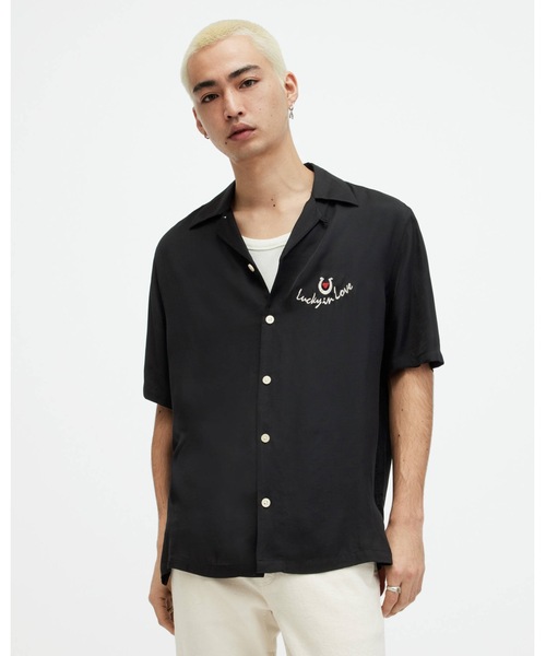 CHANCEUX EMBROIDERED RELAXED FIT SHIRT | CHANCEUX 刺繍入り リラックス フィット シャツ
