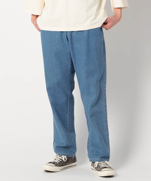 Grand PARK（グランドパーク）の「ライトデニムイージーパンツ（デニムパンツ・メンズ・アイボリー/ブルー/ネイビー・MEDIUM/LARGE）」の3枚目の写真