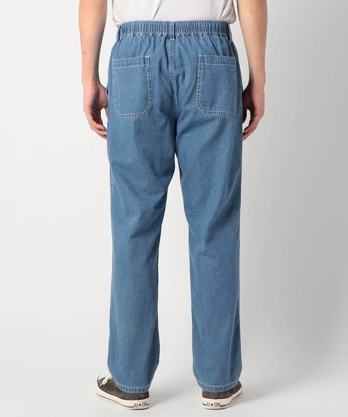 Grand PARK（グランドパーク）の「ライトデニムイージーパンツ（デニムパンツ・メンズ・アイボリー/ブルー/ネイビー・MEDIUM/LARGE）」の5枚目の写真