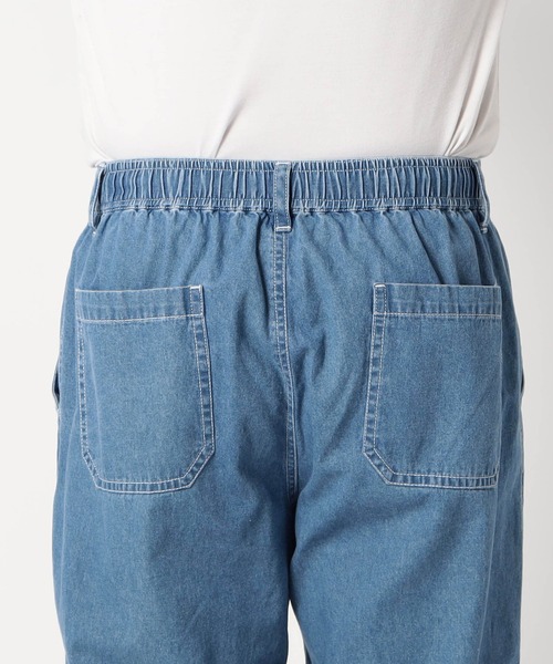Grand PARK（グランドパーク）の「ライトデニムイージーパンツ（デニムパンツ・メンズ・アイボリー/ブルー/ネイビー・MEDIUM/LARGE）」の8枚目の写真