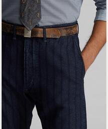 RRL（ダブル アール エル）の「インディゴ ストライプド ツイル