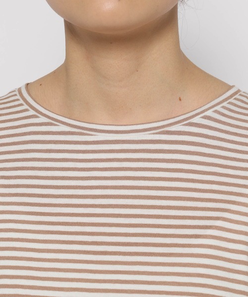 ★ドイツ発*BERSHKA*新作*フェード加工長袖Tシャツ/CAMEL★ KOEISTORE カットソー レディース 春 夏 春夏 黒 白 長袖 t
