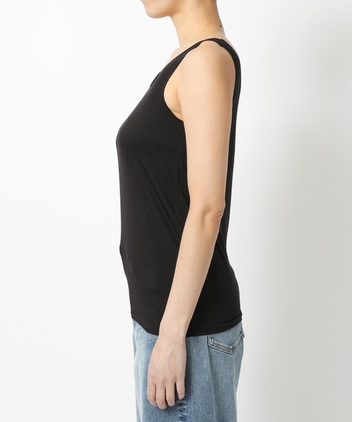 BARNYARDSTORM(バンヤードストーム)の「BARNYARDSTORM / 天竺タンクトップ(タンクトップ・レディース・ベージュ/ブラック・FREE)」の12枚目の写真