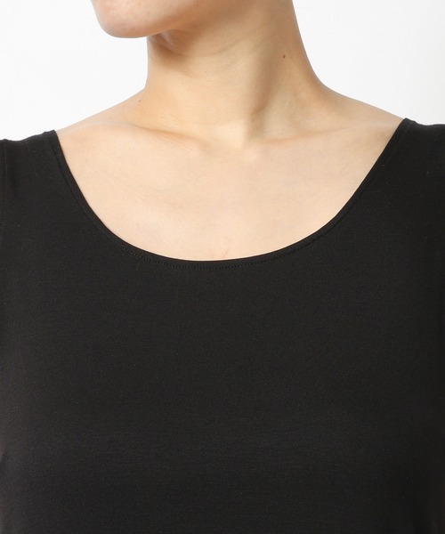 BARNYARDSTORM(バンヤードストーム)の「BARNYARDSTORM / 天竺タンクトップ(タンクトップ・レディース・ベージュ/ブラック・FREE)」の3枚目の写真