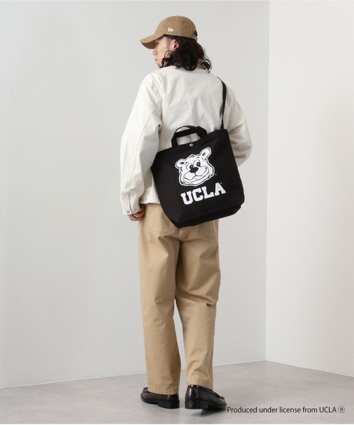 UCLA（ユーシーエルエー）の「UCLA 2WAY TOTE BAG（トートバッグ・メンズ・ブラック/ナチュラル・FREE）」の10枚目の写真
