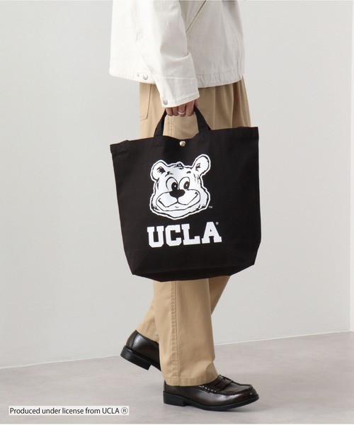 UCLA（ユーシーエルエー）の「UCLA 2WAY TOTE BAG（トートバッグ・メンズ・ブラック/ナチュラル・FREE）」の9枚目の写真