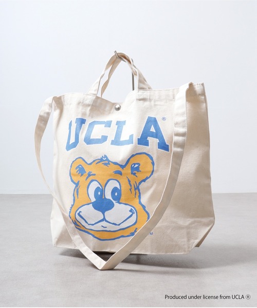 UCLA（ユーシーエルエー）の「UCLA 2WAY TOTE BAG（トートバッグ・メンズ・ブラック/ナチュラル・FREE）」の15枚目の写真