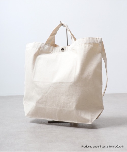 UCLA（ユーシーエルエー）の「UCLA 2WAY TOTE BAG（トートバッグ・メンズ・ブラック/ナチュラル・FREE）」の17枚目の写真