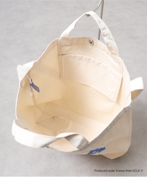 UCLA（ユーシーエルエー）の「UCLA 2WAY TOTE BAG（トートバッグ・メンズ・ブラック/ナチュラル・FREE）」の18枚目の写真