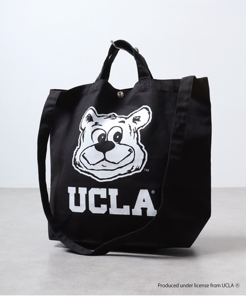 UCLA（ユーシーエルエー）の「UCLA 2WAY TOTE BAG（トートバッグ・メンズ・ブラック/ナチュラル・FREE）」の14枚目の写真