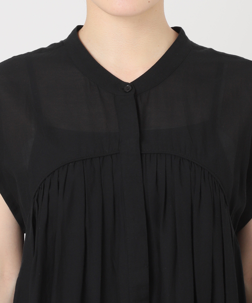 B.C STOCK（ベーセーストック）の「2WAYボイルギャザーワンピース（ワンピース・レディース・ブラック/ブルー系その他/キャメル/ピンク・FREE）」の13枚目の写真