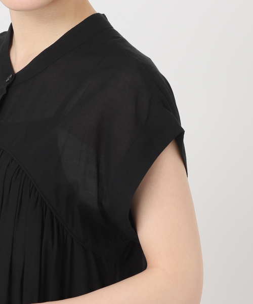 B.C STOCK（ベーセーストック）の「2WAYボイルギャザーワンピース（ワンピース・レディース・ブラック/ブルー系その他/キャメル/ピンク・FREE）」の16枚目の写真