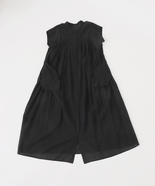 B.C STOCK（ベーセーストック）の「2WAYボイルギャザーワンピース（ワンピース・レディース・ブラック/ブルー系その他/キャメル/ピンク・FREE）」の19枚目の写真