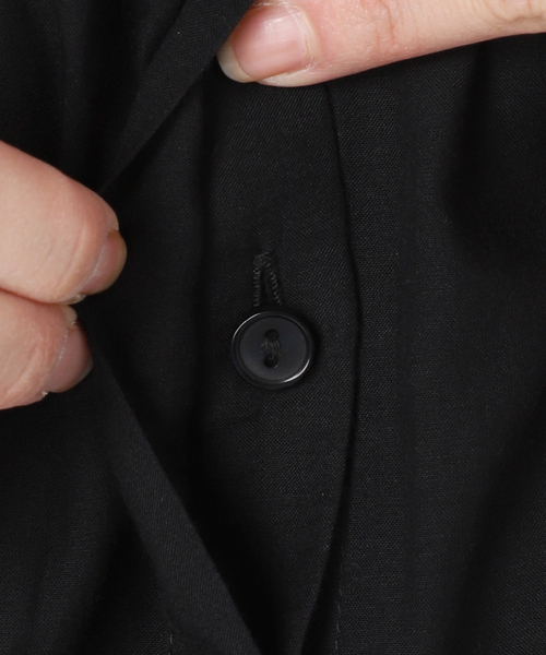 B.C STOCK（ベーセーストック）の「2WAYボイルギャザーワンピース（ワンピース・レディース・ブラック/ブルー系その他/キャメル/ピンク・FREE）」の22枚目の写真