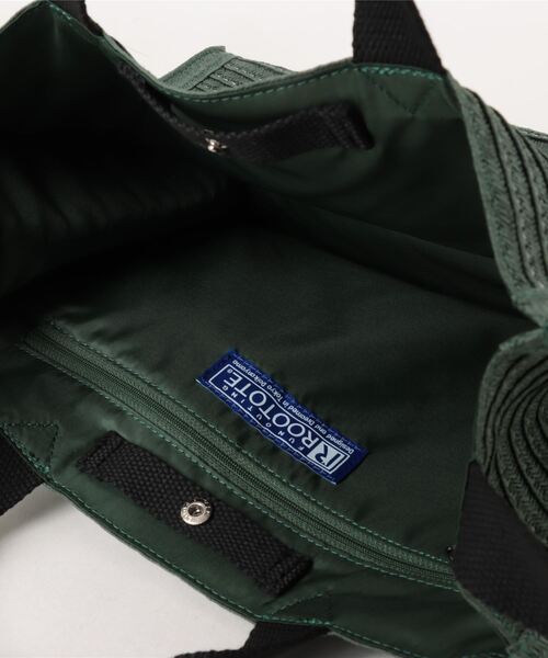 ROOTOTE(ルートート)の「ルートート/SN.デリ.スクエアバスケット-A(かごバッグ・レディース・サックスブルー/ナチュラル/スミクロ/グリーン/ピンク・FREE)」の19枚目の写真