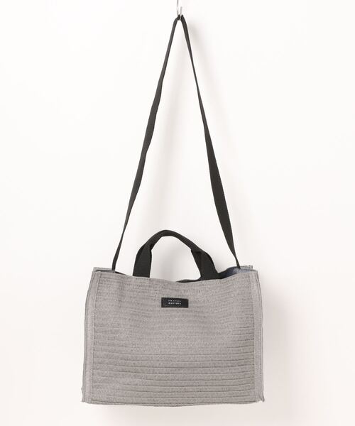 ROOTOTE(ルートート)の「ルートート/SN.デリ.スクエアバスケット-A(かごバッグ・レディース・サックスブルー/ナチュラル/スミクロ/グリーン/ピンク・FREE)」の14枚目の写真