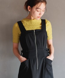 mysty woman | シャーリングクルーネックプルオーバー 116896(Tシャツ/カットソー)