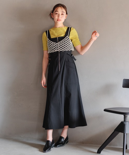 mysty woman（ミスティウーマン）の「［追加1］シャーリングクルーネックプルオーバー 116896（Tシャツ/カットソー・レディース・ブルー/オフホワイト/ライトグリーン/ブラック/オレンジ・FREE）」の21枚目の写真