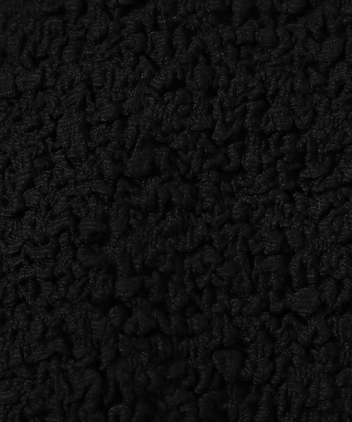 mysty woman（ミスティウーマン）の「［追加1］シャーリングクルーネックプルオーバー 116896（Tシャツ/カットソー・レディース・ブルー/オフホワイト/ライトグリーン/ブラック/オレンジ・FREE）」の11枚目の写真