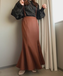 mideal | suspender mermaid skirt / サスペンダーマーメイドスカート(スカート)