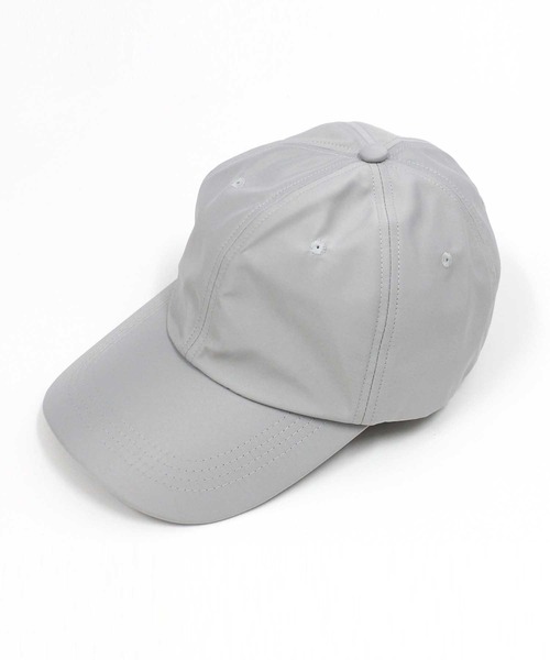 SHISKY（シスキー）の「無地ブロード キャップ（キャップ・メンズ・グリーン/ネイビー/グレー/ブラック/パープル/ベージュ・FREE）」の3枚目の写真