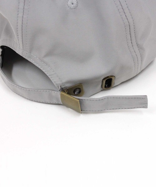 SHISKY（シスキー）の「無地ブロード キャップ（キャップ・メンズ・グリーン/ネイビー/グレー/ブラック/パープル/ベージュ・FREE）」の10枚目の写真