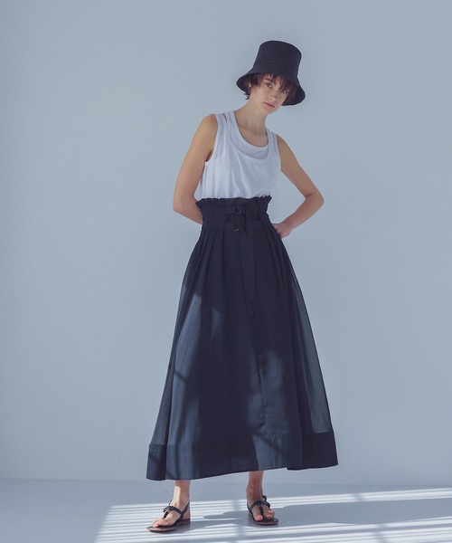 DRESSLAVE（ドレスレイブ）の「cross neck leyered tank(クロスネックレイヤードタンク)（タンクトップ・レディース・ブラック/グレー/ホワイト・38）」の16枚目の写真