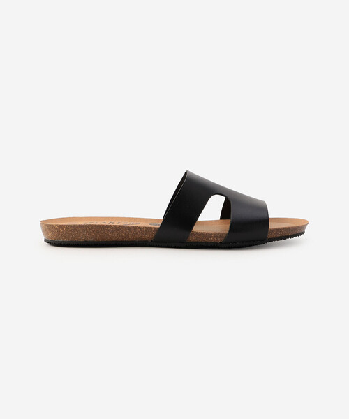 PLAKTON(プラクトン)の「PLAKTON | 〈別注〉レザー フラットサンダル WOMEN(サンダル・レディース・ブラウン/ブラック・38/36/37)」の3枚目の写真