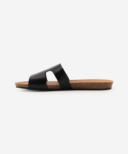 PLAKTON(プラクトン)の「PLAKTON | 〈別注〉レザー フラットサンダル WOMEN(サンダル・レディース・ブラウン/ブラック・38/36/37)」の4枚目の写真