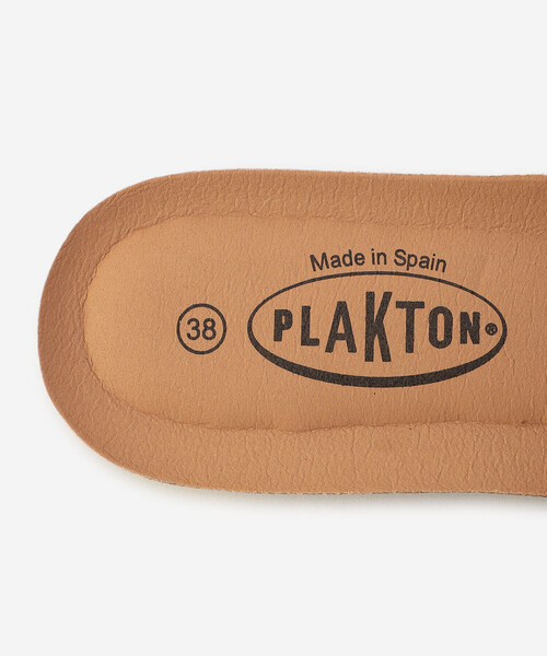 PLAKTON(プラクトン)の「PLAKTON | 〈別注〉レザー フラットサンダル WOMEN(サンダル・レディース・ブラウン/ブラック・38/36/37)」の11枚目の写真