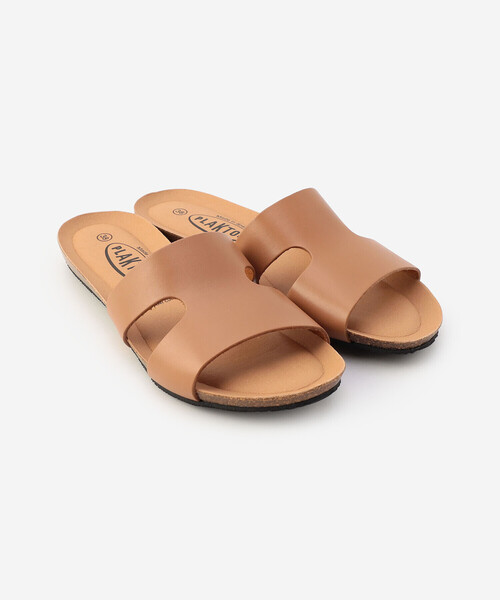 PLAKTON(プラクトン)の「PLAKTON | 〈別注〉レザー フラットサンダル WOMEN(サンダル・レディース・ブラウン/ブラック・38/36/37)」の14枚目の写真