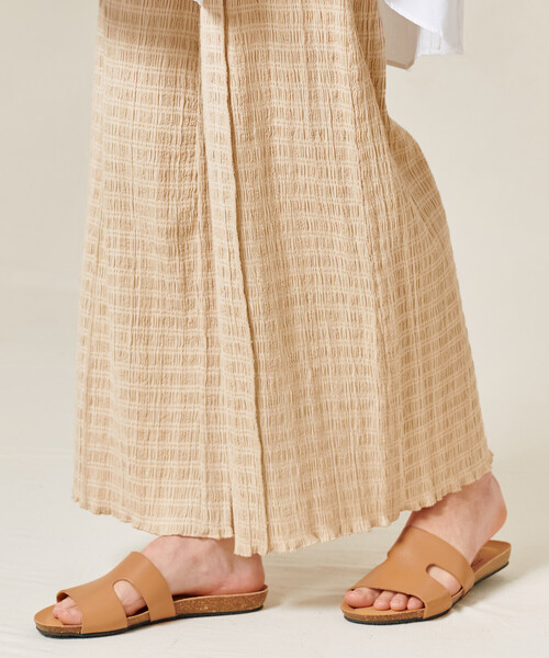 PLAKTON(プラクトン)の「PLAKTON | 〈別注〉レザー フラットサンダル WOMEN(サンダル・レディース・ブラウン/ブラック・38/36/37)」の17枚目の写真