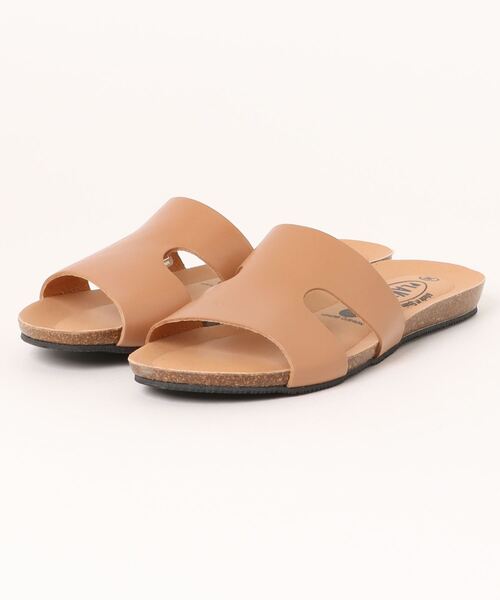 PLAKTON(プラクトン)の「PLAKTON | 〈別注〉レザー フラットサンダル WOMEN(サンダル・レディース・ブラウン/ブラック・38/36/37)」の7枚目の写真