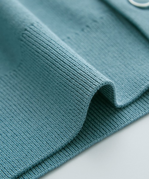 ROPE' PICNIC(ロペピクニック)の「ニットベストカーディガン(ベスト・レディース・ブルー系その他4/ベージュ/ブラック・38)」の7枚目の写真