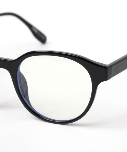 niko and...（ニコアンド）の「オリジナルPCレンズBIGウェリントン伊達メガネ（メガネ・レディース・ブラック/ブラウン・FREE）」の6枚目の写真