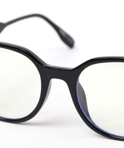 niko and...（ニコアンド）の「オリジナルPCレンズBIGウェリントン伊達メガネ（メガネ・レディース・ブラック/ブラウン・FREE）」の7枚目の写真