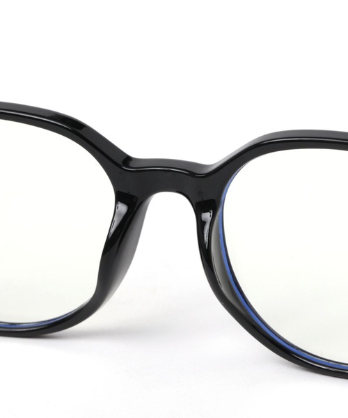 niko and...（ニコアンド）の「オリジナルPCレンズBIGウェリントン伊達メガネ（メガネ・レディース・ブラック/ブラウン・FREE）」の9枚目の写真