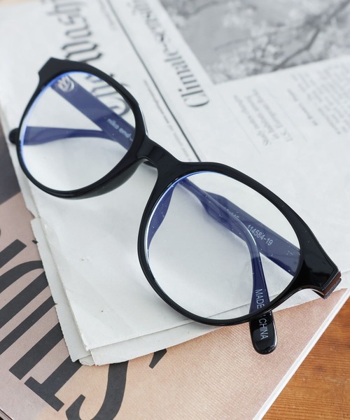 niko and...（ニコアンド）の「オリジナルPCレンズBIGウェリントン伊達メガネ（メガネ・レディース・ブラック/ブラウン・FREE）」の18枚目の写真