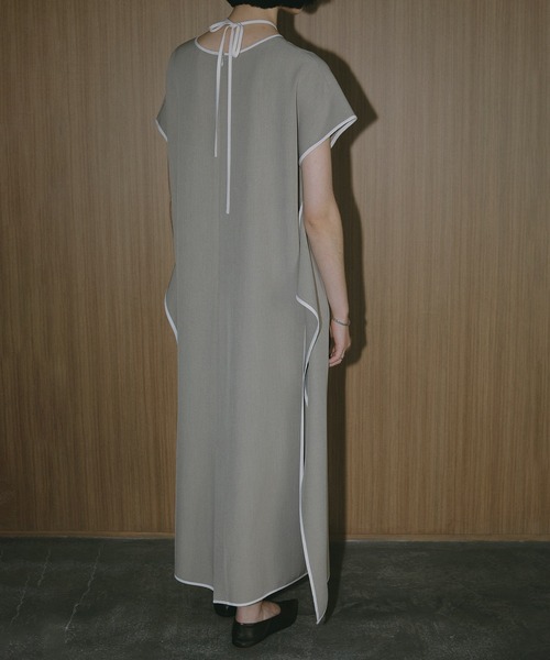 MANOF（マノフ）の「PIPING DESIGN ONE PIECE（ワンピース