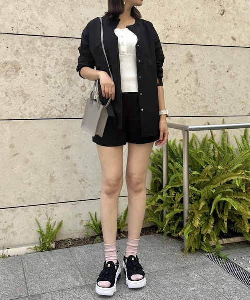LOVELESS(ラブレス)の「【UVカット/すぐ乾く】アクティブショーツ(その他パンツ・レディース・ブラック・36/34)」の2枚目の写真